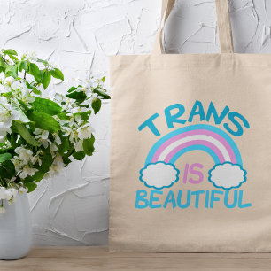 Transgender is Beautiful Tote Bag