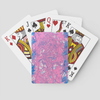 Transgender Marble Artwork Playing Cards