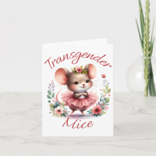 Transgender Mice Trump State Of The Union Science Card