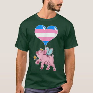 Transgender Pig Fairyseual IdentityNonbinary Love  T-Shirt