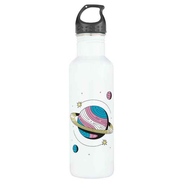 Transgender Planet 710 Ml Water Bottle (Front)