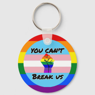Transgender power key ring