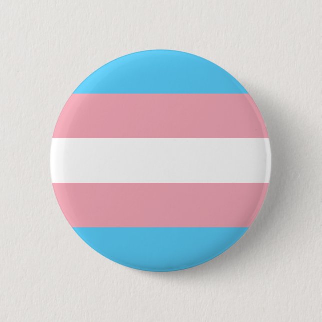 Transgender Pride 6 Cm Round Badge (Front)