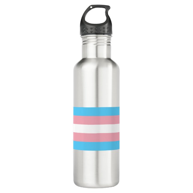 Transgender Pride 710 Ml Water Bottle (Front)