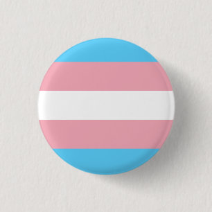 Transgender Pride Button/Pin 3 Cm Round Badge