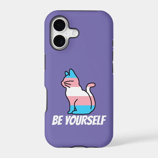 Transgender Pride Cat  - Be Yourself (Back)