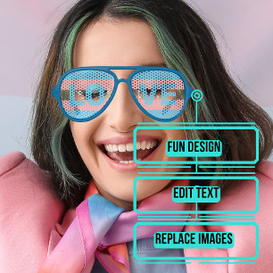 Transgender Pride Celebrate LOVE Aviator Sunglasses