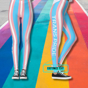 Transgender Pride Celebration Leggings