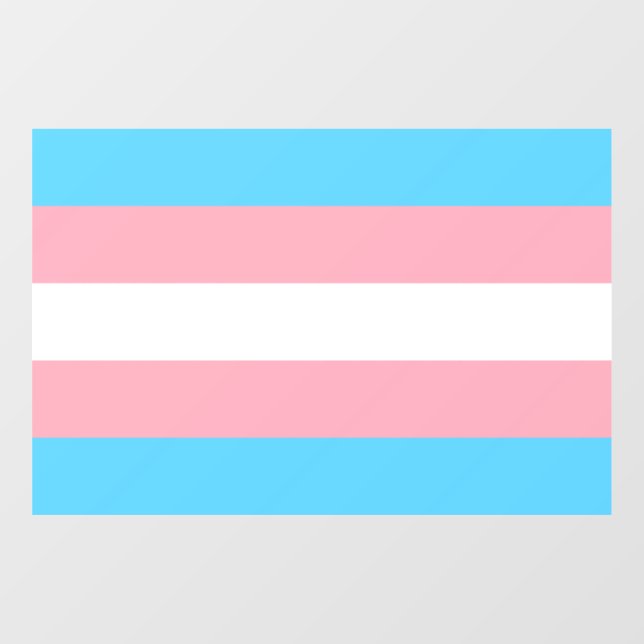 Transgender Pride Flag  (Sheet)