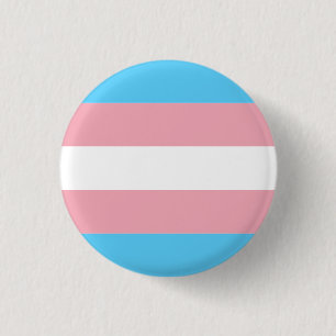 Transgender Pride Flag  3 Cm Round Badge
