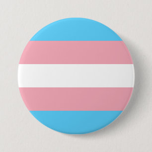 Transgender Pride Flag 7.5 Cm Round Badge