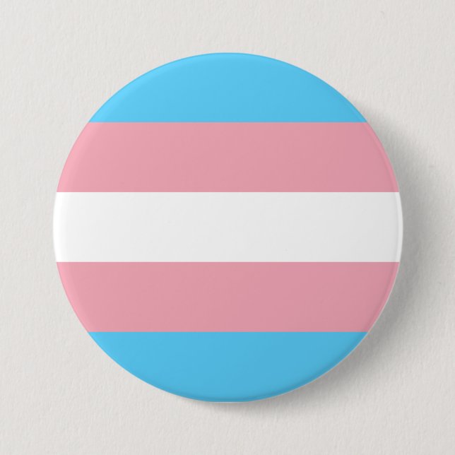 Transgender Pride Flag 7.5 Cm Round Badge (Front)
