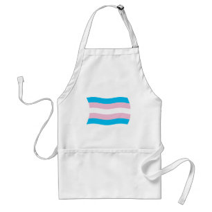 Transgender Pride Flag Apron