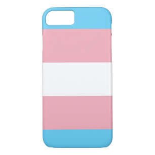 Transgender Pride Flag Design Stripes Case-Mate iPhone Case