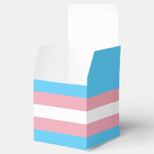 Transgender Pride Flag Favour Box
