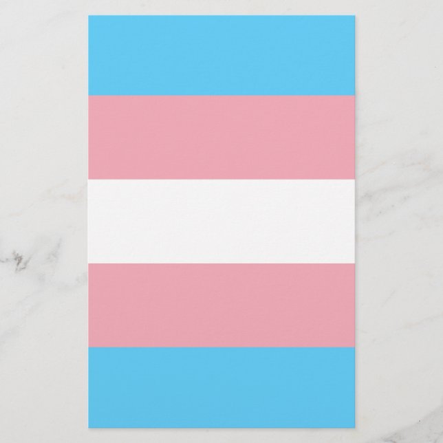 Transgender Pride Flag Flyer (Front)