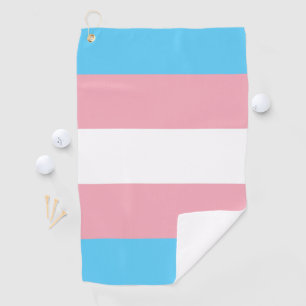 Transgender Pride Flag Golf Towel