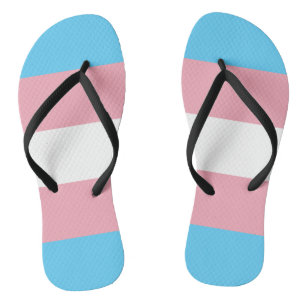Transgender Pride Flag Jandals