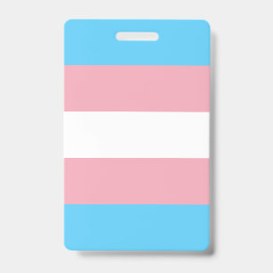 Transgender Pride Flag - LGBT Rainbow ID Badge