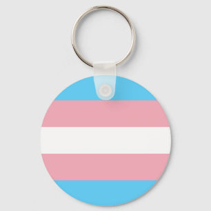 Transgender Pride Flag - LGBT Rainbow Key Ring