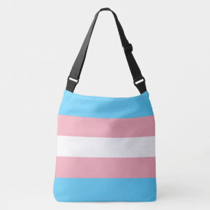 Transgender Pride Flag LGBTQ+ All-Over Print Crossbody Bag