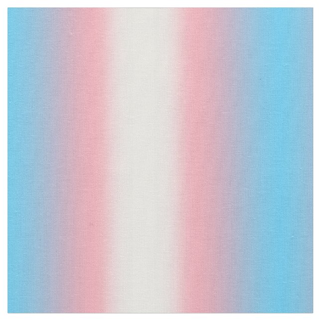 Transgender Pride Flag Pattern Design  Fabric (Close Up)