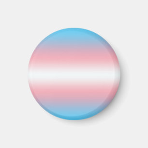 Transgender Pride Flag Pattern Design Magnet