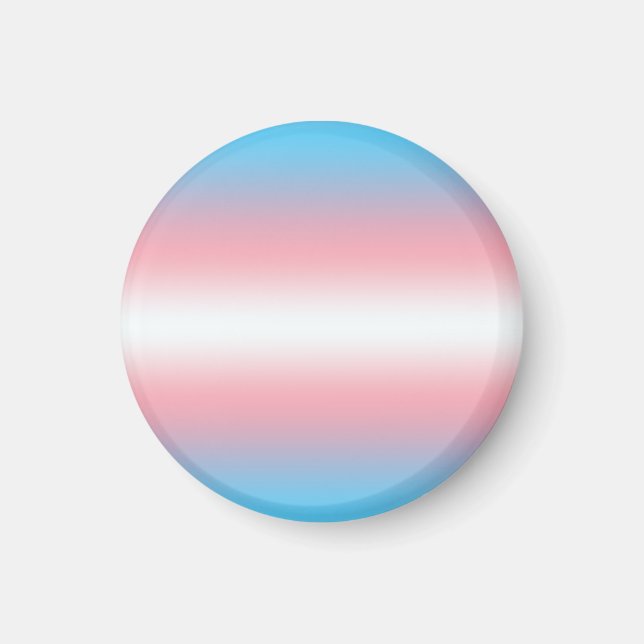 Transgender Pride Flag Pattern Design  Magnet (Front)