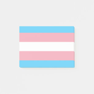 Transgender Pride Flag Post-it Notes