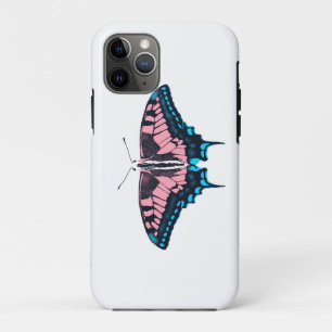 Transgender Pride Flag Swallowtail Butterfly Case-Mate iPhone Case