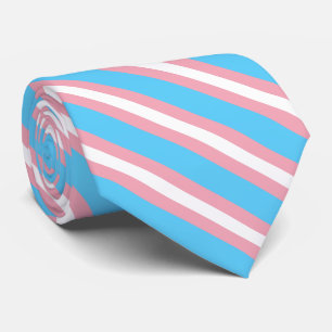 Transgender Pride Flag Tie