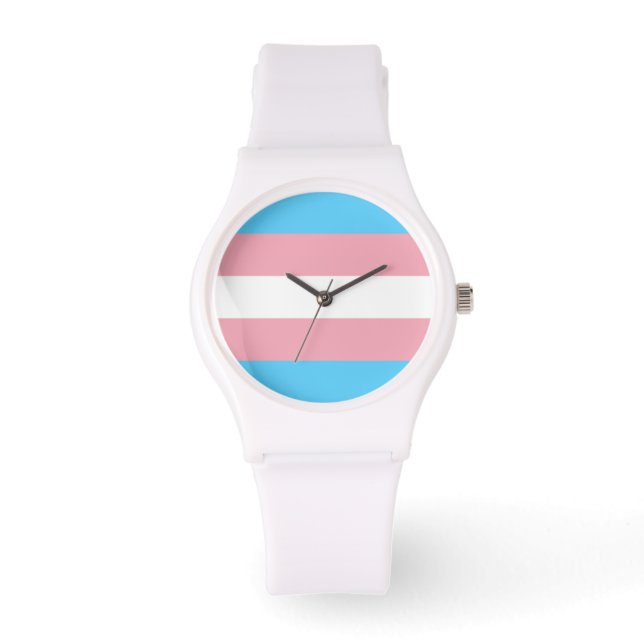 Transgender Pride Flag Watch (Front)