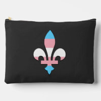 Transgender pride fleur-de-lis