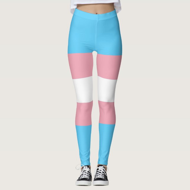 Transgender Pride Leggings (Front)