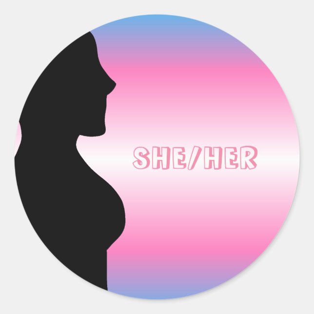 Transgender Pride MTF Stickers (Front)