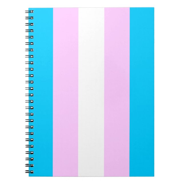 Transgender Pride Notebook (Front)