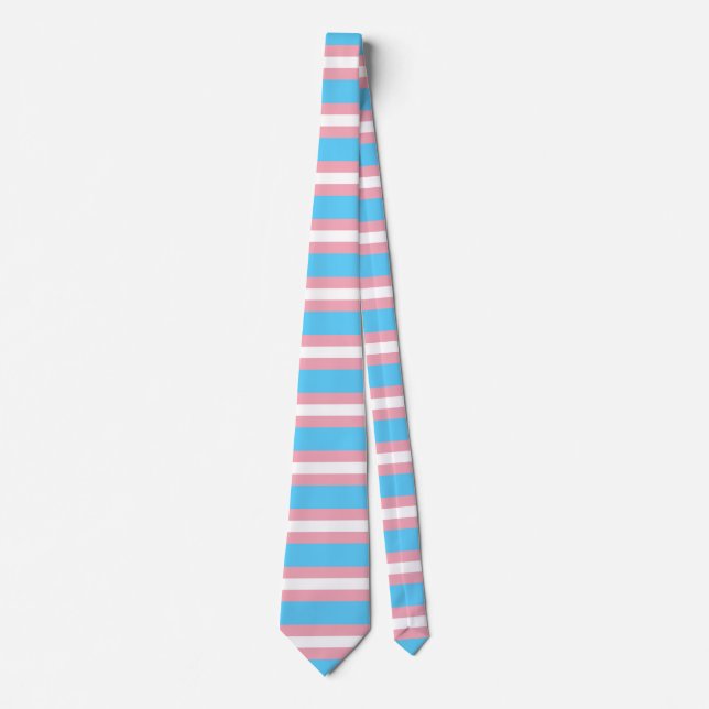 Transgender Pride Tie (Front)