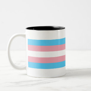 Transgender Pride Two-Tone Coffee Mug