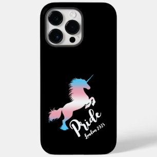 Transgender Pride: Unicorn, Customize Year and Cit Case-Mate iPhone 14 Pro Max Case