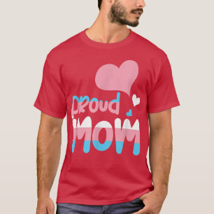 Transgender Proud Mum LGBTQ Pride Month Trans Quee T-Shirt