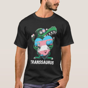 Transgender Rex Love Trans Pride Dino Lgbt Transse T-Shirt