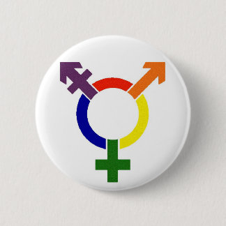 Transgender Symbol 6 Cm Round Badge