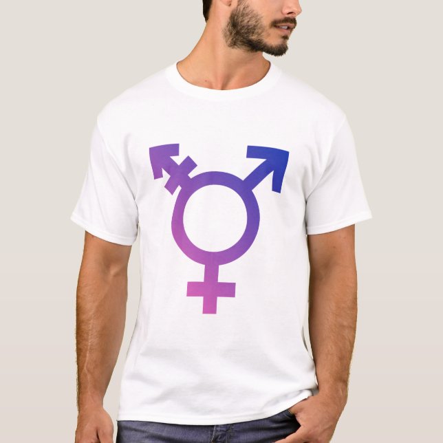 Transgender Symbol T-Shirt (Front)