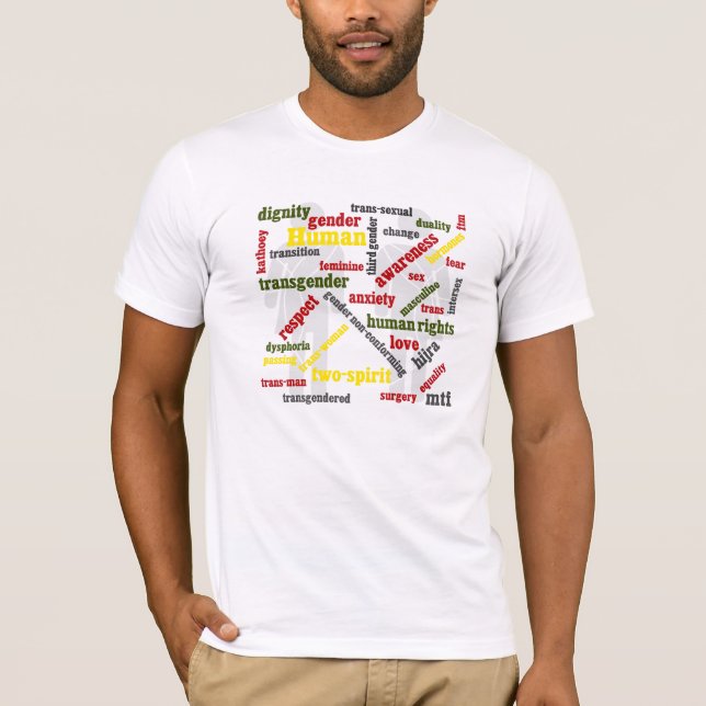 transgender word graphic shirt (Front)