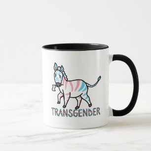 Transgender Zebra Mug