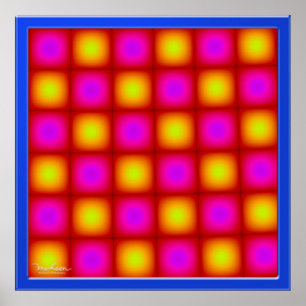Transient Flickering Colours Poster