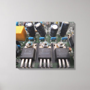 Transistor Circuit Canvas Print