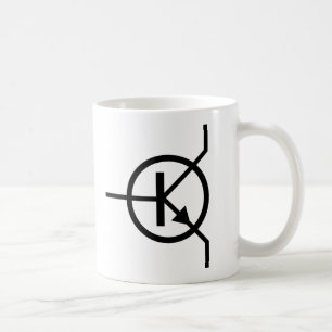 transistor electronics coffee mug