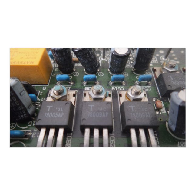 Transistors Kodak professional Photo Paper Print (Front)