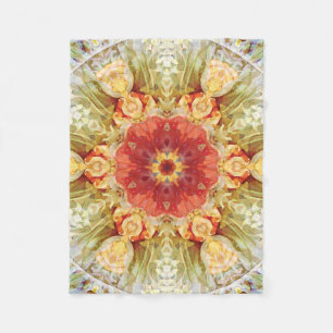 Transition Mandala 23 Fleece Blanket